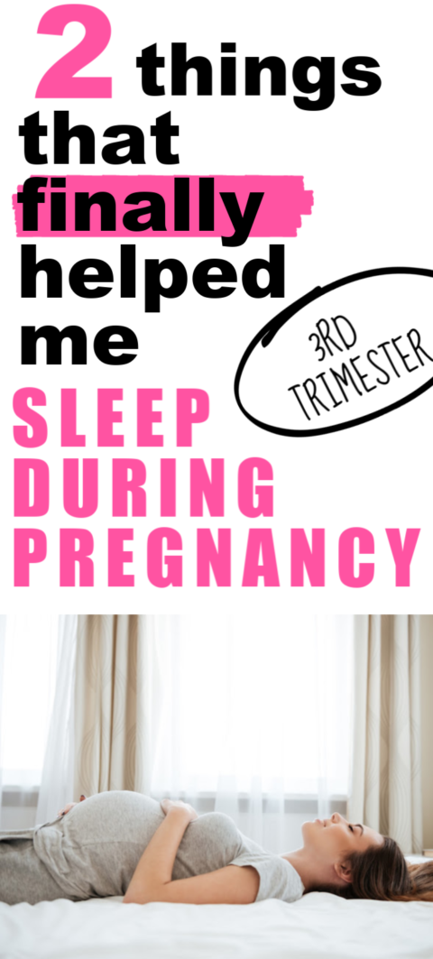 pregnancy insomnia third trimester